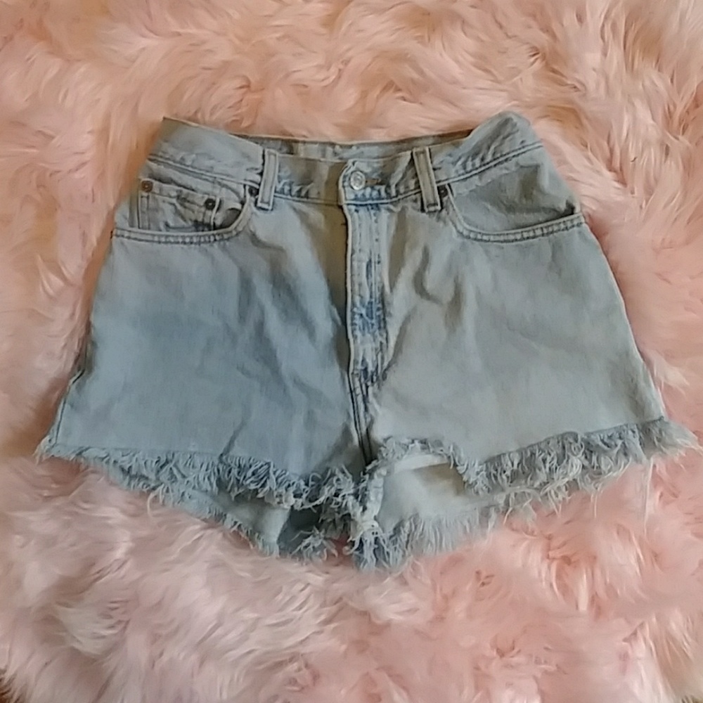 Levi denim shorts